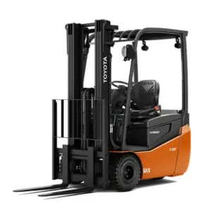 Toyota Traigo 24volt Electric Forklift 3-wheel 1.5t